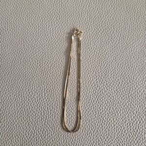 Elegant 14k Gold Chain Bracelet